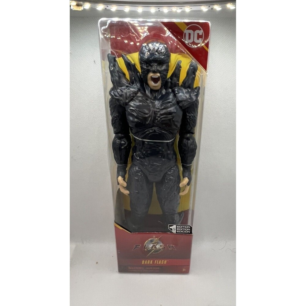 DC Spinmaster Flash Movie Dark Flash 12" Action Figure 1st Edition SEALED NEW